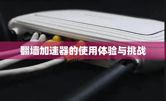 翻墙加速器的使用体验与挑战