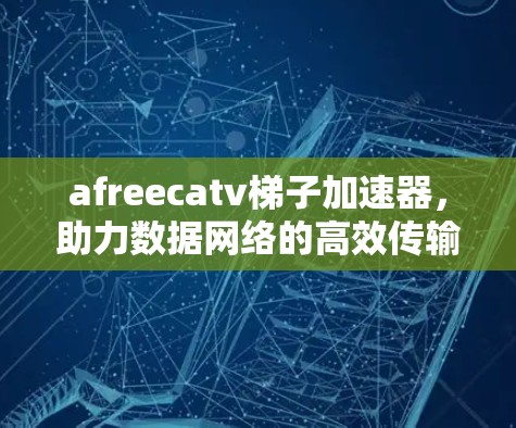 afreecatv梯子加速器，助力数据网络的高效传输