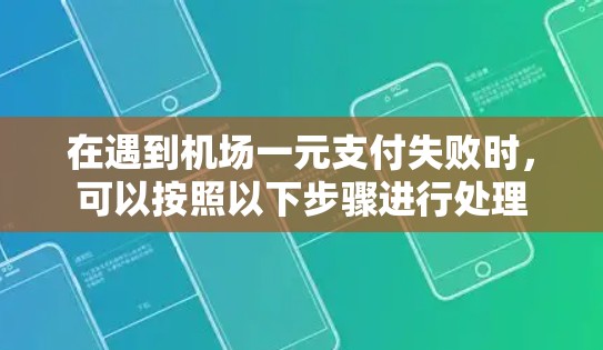 在遇到机场一元支付失败时，可以按照以下步骤进行处理