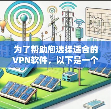 为了帮助您选择适合的VPN软件，以下是一个系统化的指南，涵盖下载、安装和使用步骤