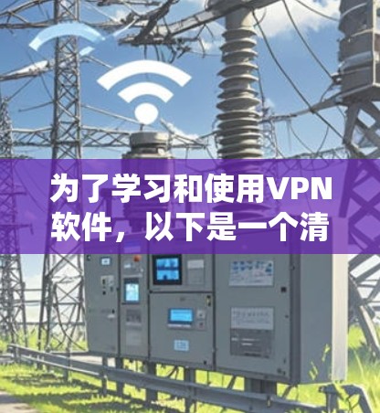 为了学习和使用VPN软件，以下是一个清晰的步骤指南
