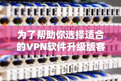 为了帮助你选择适合的VPN软件升级版客户端，以下是详细的建议