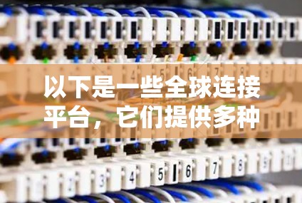 以下是一些全球连接平台，它们提供多种VPN服务